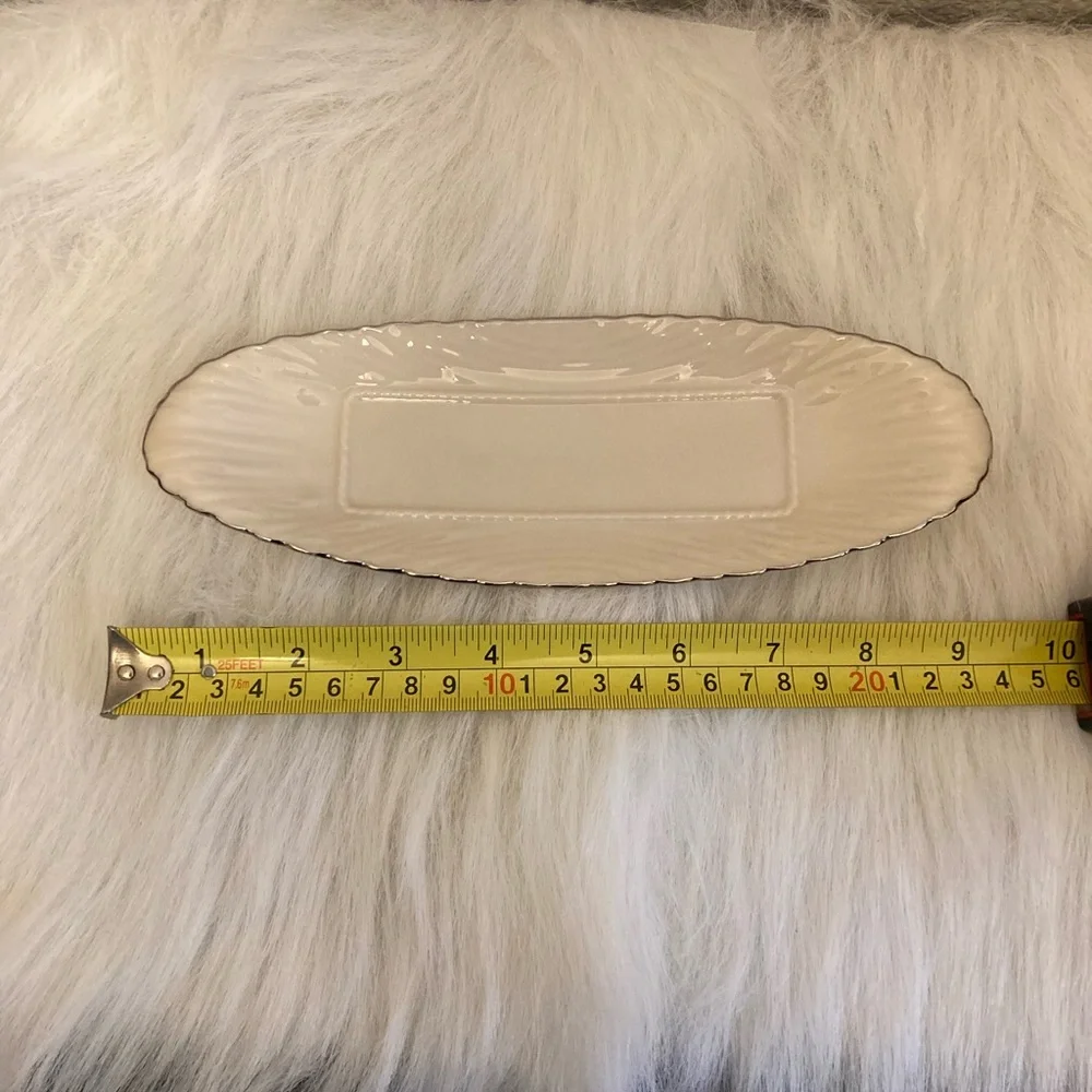 Vintage Lenox butter dish